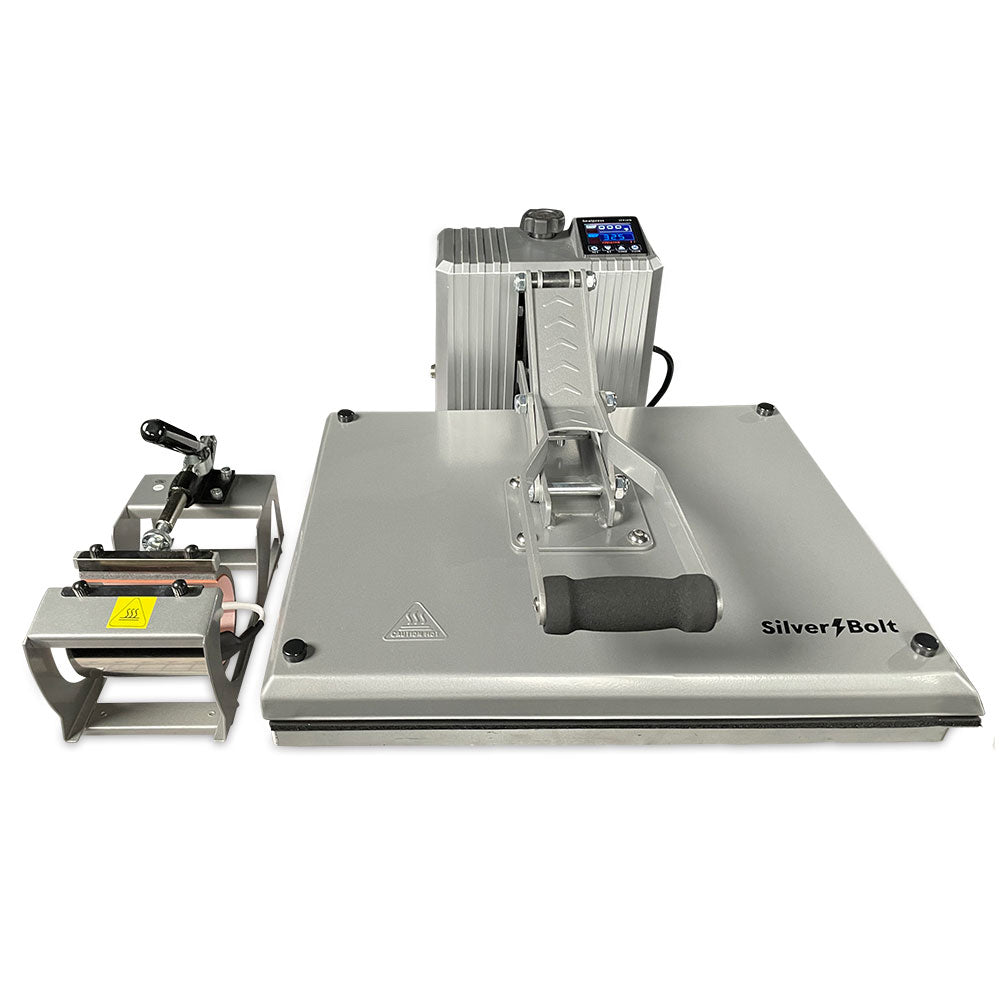 SilverBolt 1620CSM clamshell + mug press